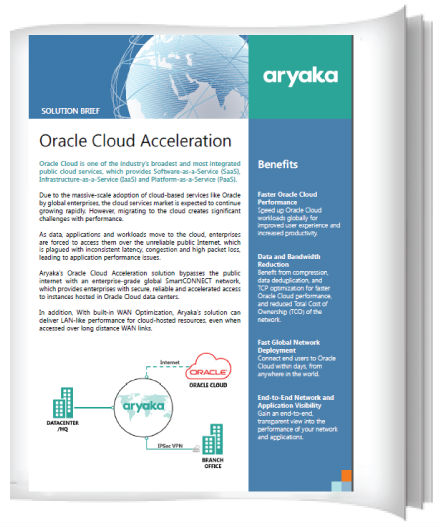 Oracle Cloud  Acceleration