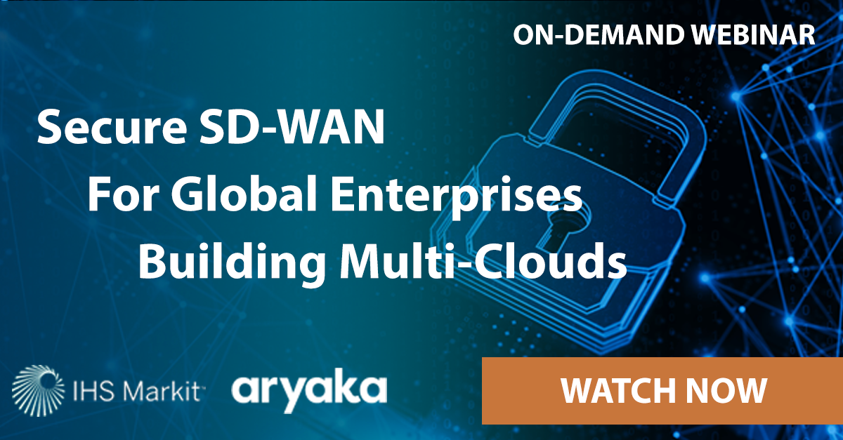 Secure SD-WAN for Global Enterprises Building Multi-Clouds